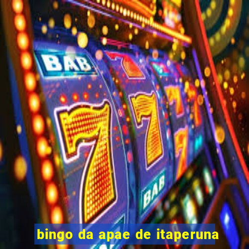 bingo da apae de itaperuna